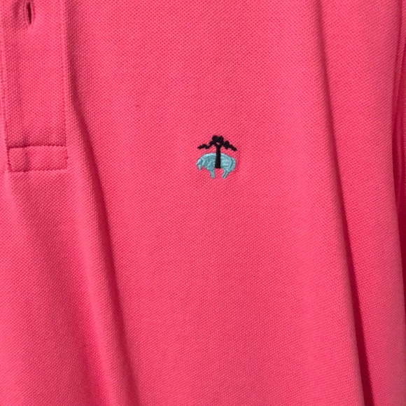 Medium Brooks Brothers Pink Polo - Picture 2 of 3